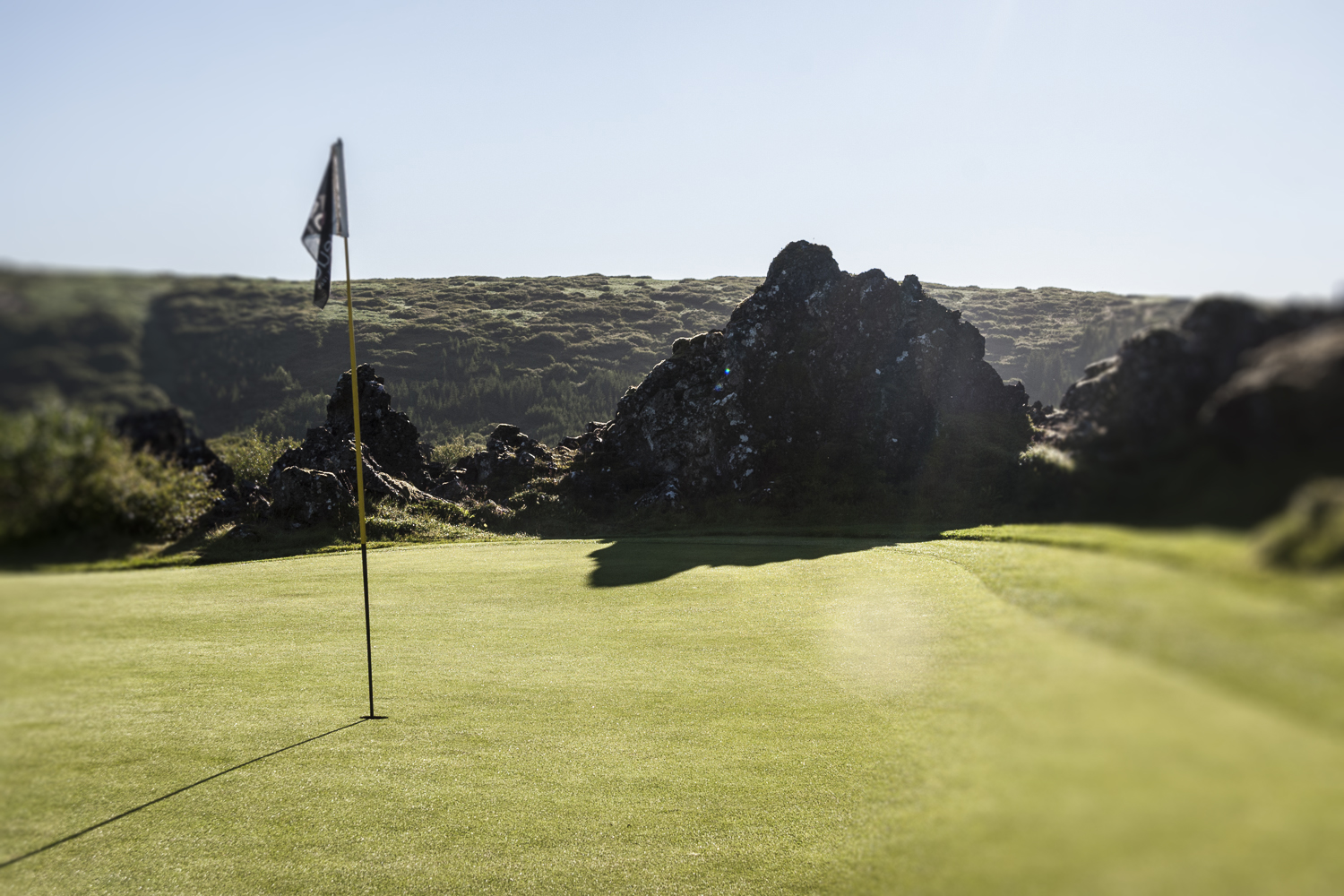 Flöt á Urriðavelli, heimavelli Golfklúbbsins Odds. Ljósmynd: Golfklúbburinn Oddur